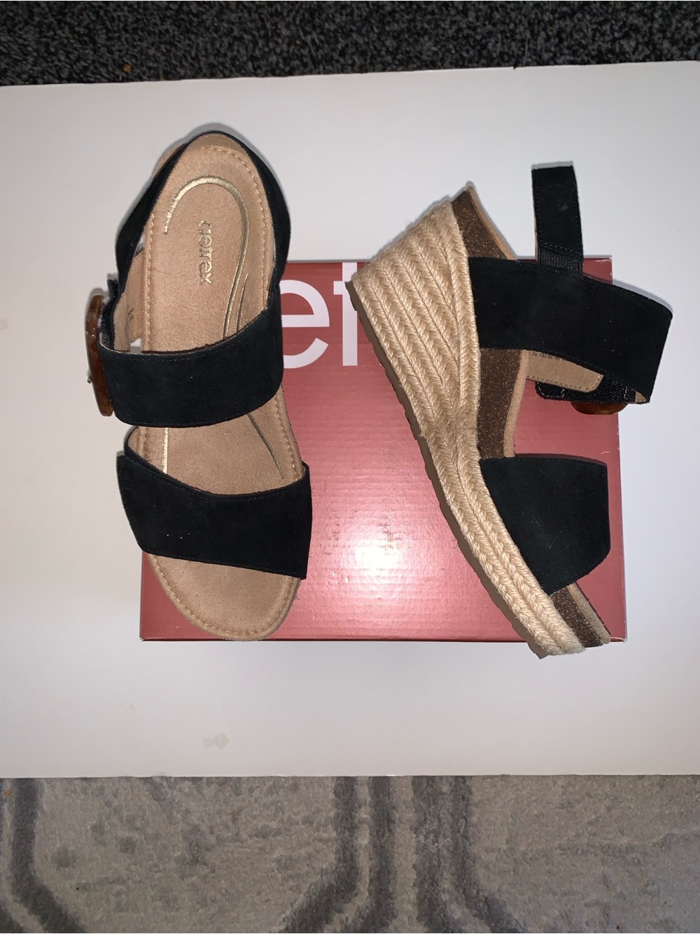 Aetrex Ashley Black Size 7 New Original Box - Picture 2 of 15